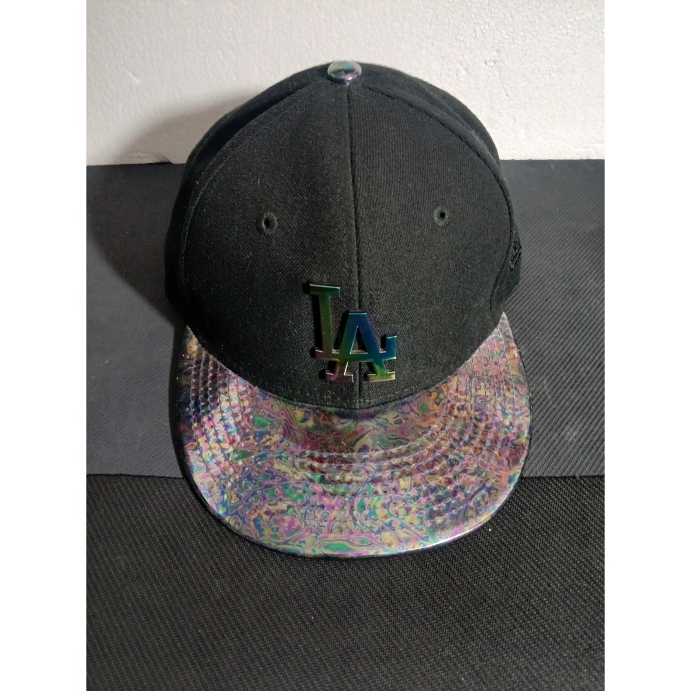 New Era Los Angeles Dodgers - 9Fifty - New Era Snapback - Black/black Logo - Picture 2 of 10